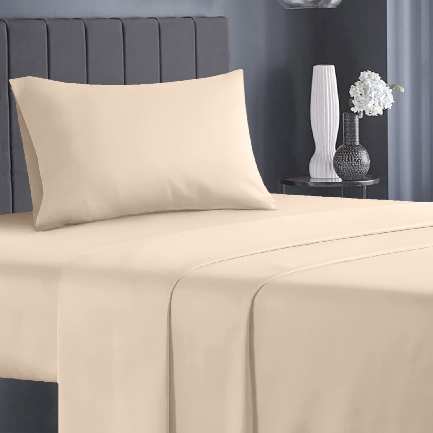 Infinitee Xclusives Twin Sheet Set 4 Piece Bed Sheets Soft Brushed