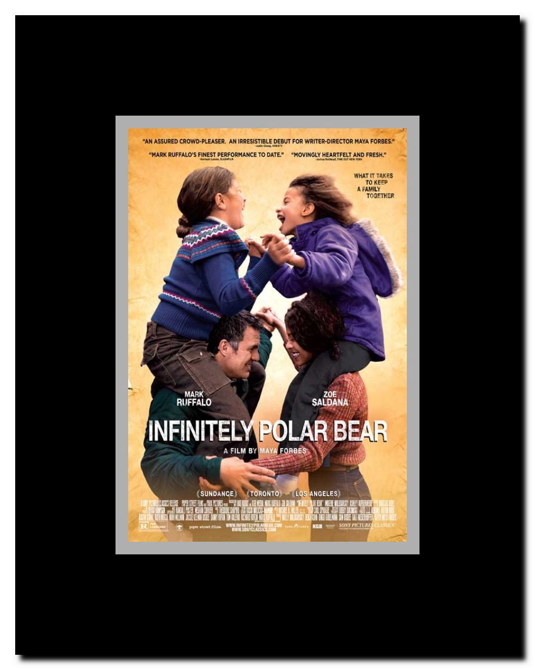 Infinitely Polar Bear Framed Movie Poster
