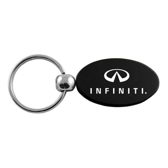 Infiniti Keychain & Keyring - Black Oval