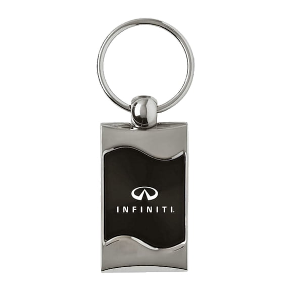 Infiniti Keychain & Keyring - Black Wave