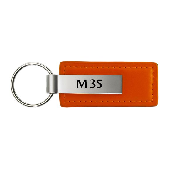Infiniti M35 Satin Chrome Cable Key Ring (Silver)