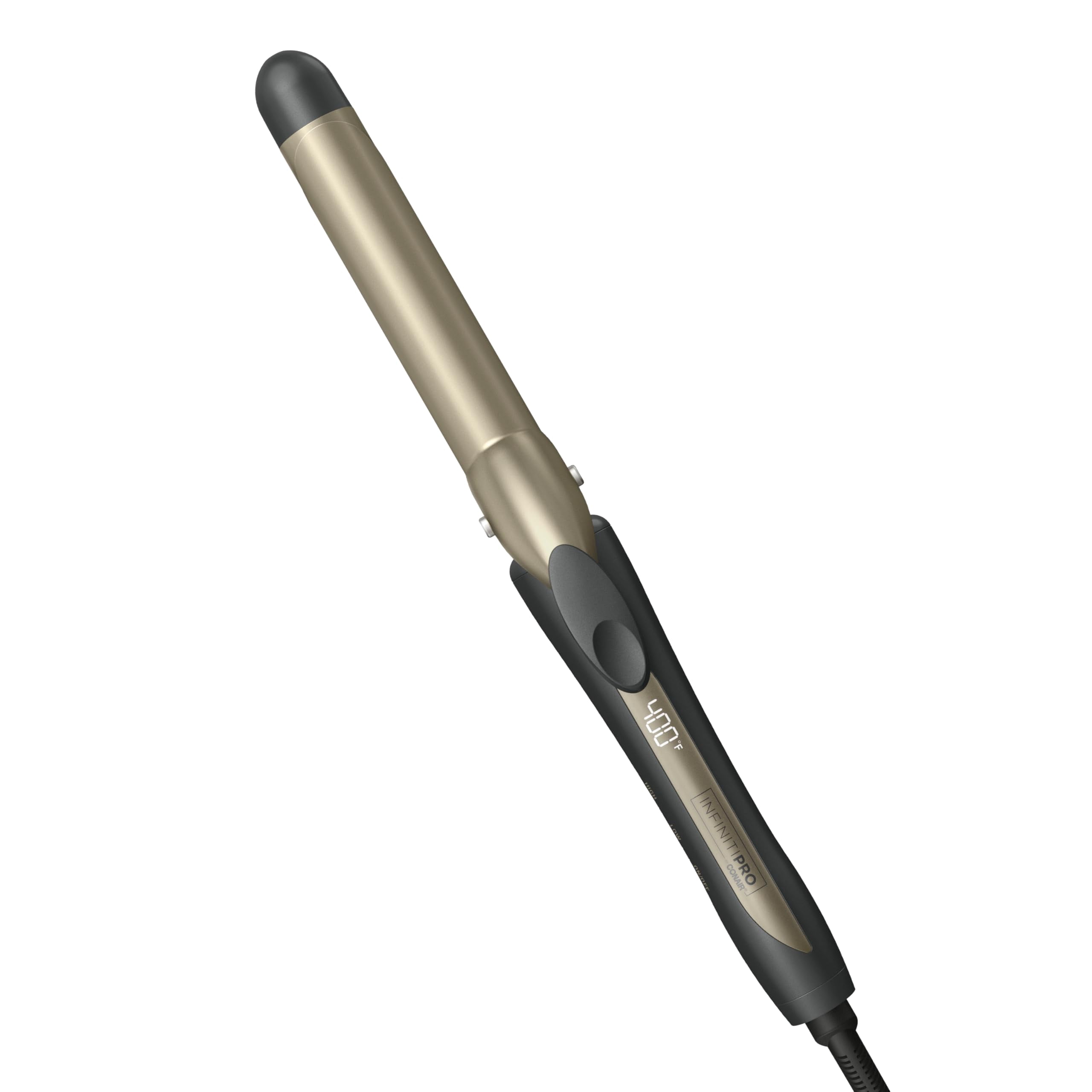 Infiniti PRO CONAIR Tourmaline Ceramic 1-Inch Curling Iron, Clamp ...