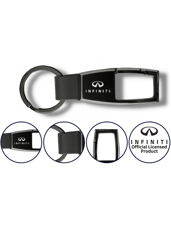 Infiniti Premier Carabiner Key Fob (Black)