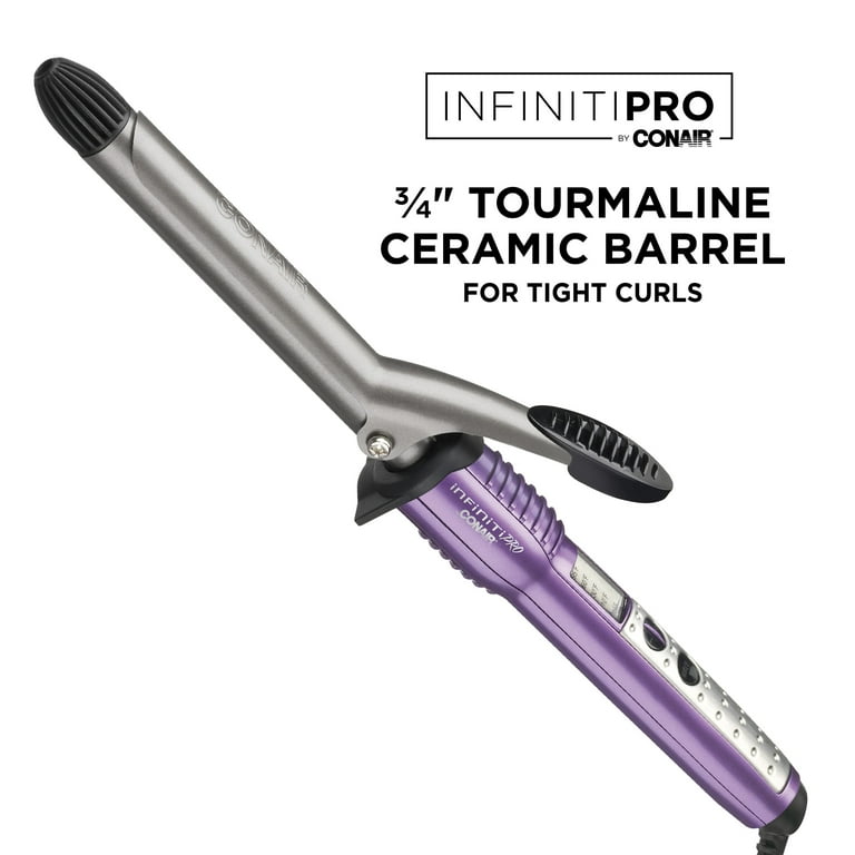 INFINITIPRO BY CONAIR Tourmaline 3 4 Inch Ceramic Curling Iron CD106NN