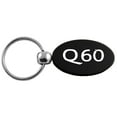 thumbnail image 1 of Infiniti Q60 Oval Key Ring (Black), 1 of 2