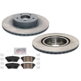 thumbnail image 1 of Infiniti for QX60 Path 2022 2023 2024 Rear Disc Brake Rotors & Ceramic Pads - Vented Style, D3EA Certified, 1 of 5