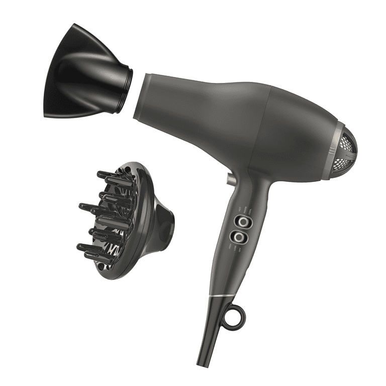 INFINITI PRO CONAIR FloMotion Pro Hair Dryer, Black, Diffuser and