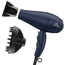 Conair InfinitiPRO 1875 Watt Texture Styling Hair Dryer, Dark Blue