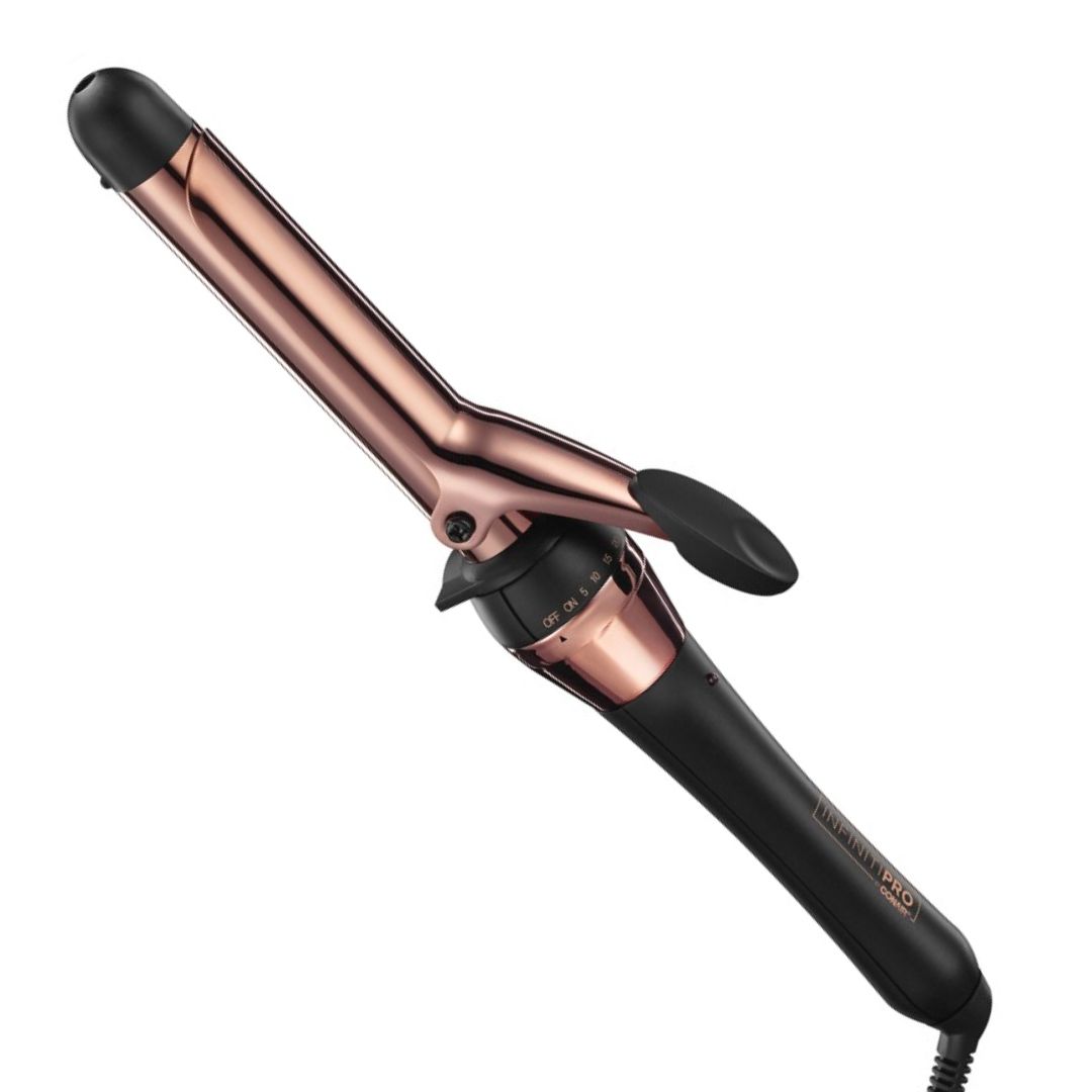 Infinitipro by Conair Rose Gold Titanium 1-Inch Curling Iron CD250N - image 1 of 9