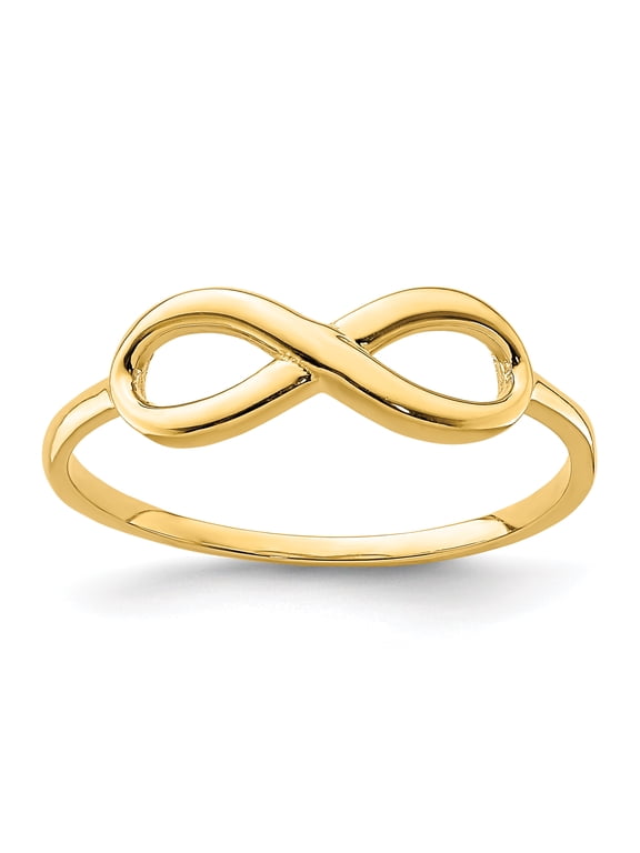Infinity 14K Polished Ring