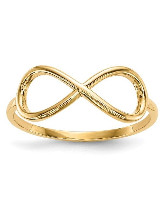 Infinity 14k Polished Ring