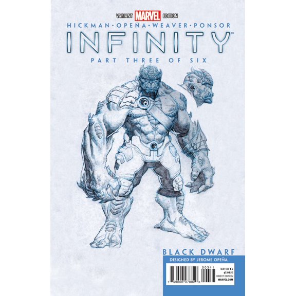 Infinity #3C VF ; Marvel Comic Book