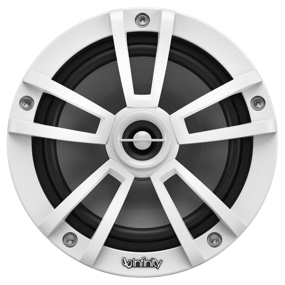 Infinity 6.5" Two-Way Marine Audio 450 Watt Multi-Element Speaker - Pair (White)
