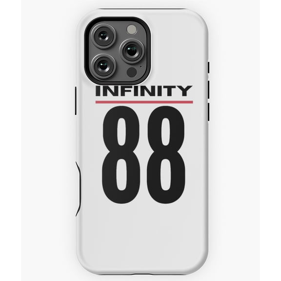 Infinity 88 Symbol Design Phone Case for iPhone 16 15 14 13 12 11 Pro Max