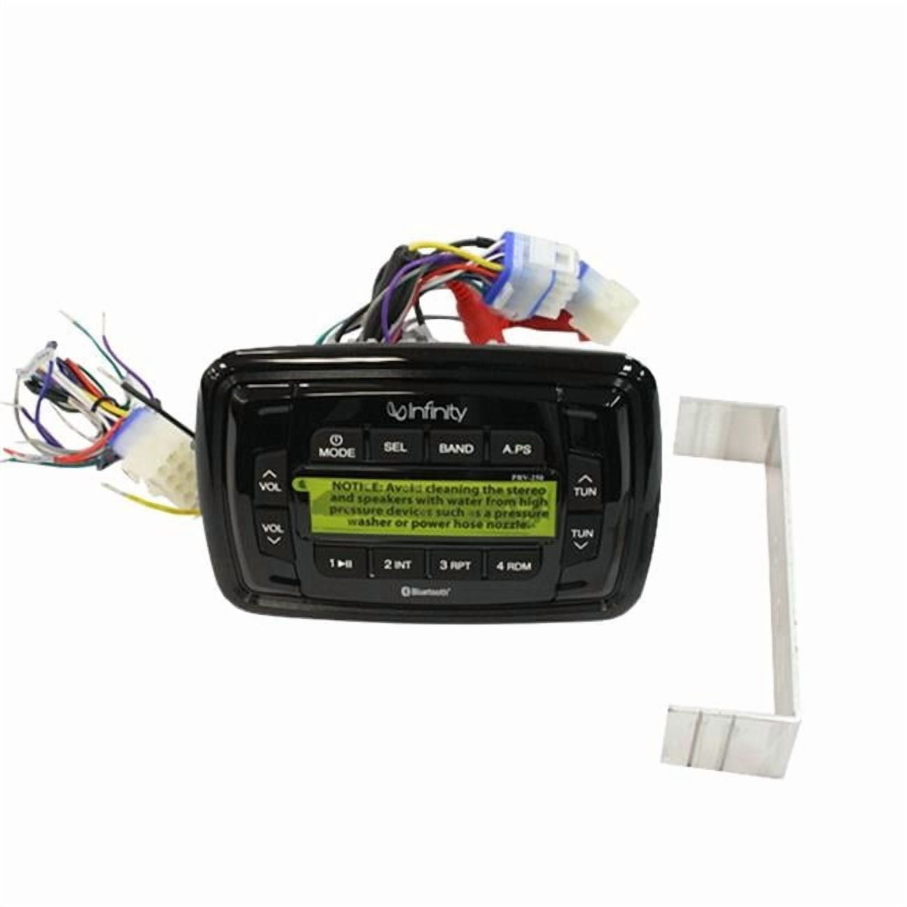 Infinity AM & FM Blue Tooth Marine Stero Receiver 4 x 50 watt USB Ready ...