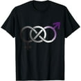 thumbnail image 1 of Infinity Ace Asexual Pride Flag LGBTQ Cool LGBT Ally Gift T-Shirt, 1 of 4