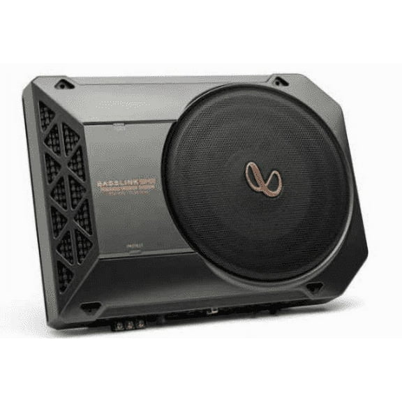 Infinity BASSLINK SM2 8" Shallow-Profile Powered Underseat Subwoofer w/ 125W Amp