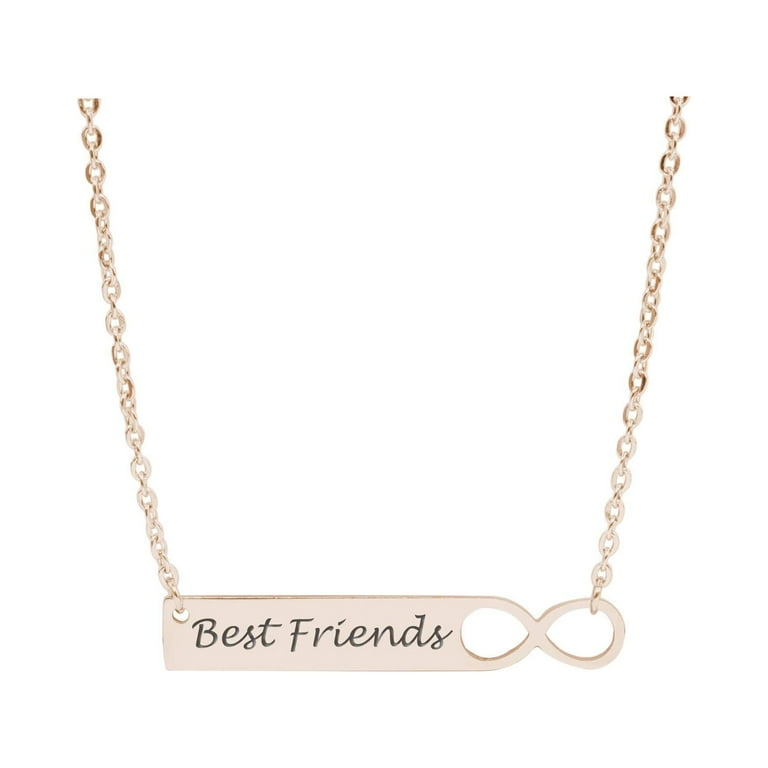 Infinity bar best sale necklace