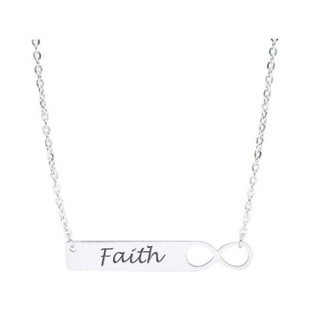 Infinity Bar Necklace Walmart Business Supplies