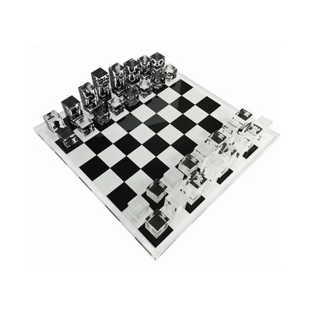 Infinity CB26 17.3" Lucite Chess Set Luxury, Professional and Premium Quality