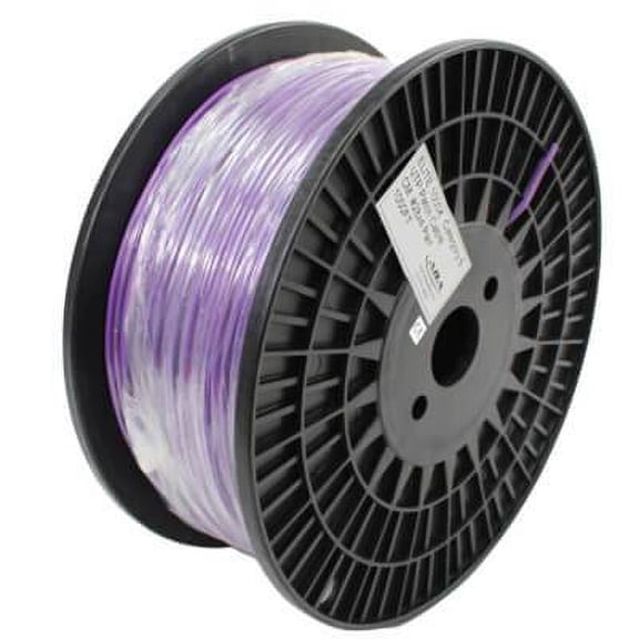 Infinity Cable CAT6 28AWG Stranded CM 100% Bare Copper, Bulk Cable 1000ft, Kink-free (Reelex II) Pull Box, Violet