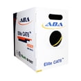 thumbnail image 1 of Infinity Cable CAT6 CMR Riser 23AWG UTP, 1000 Feet, 550MHz Solid, 100% Bare Copper, UL CERTIFIED, Easy to Pull (Reelex II) Box, Ethernet Cable, Yellow, 1 of 5