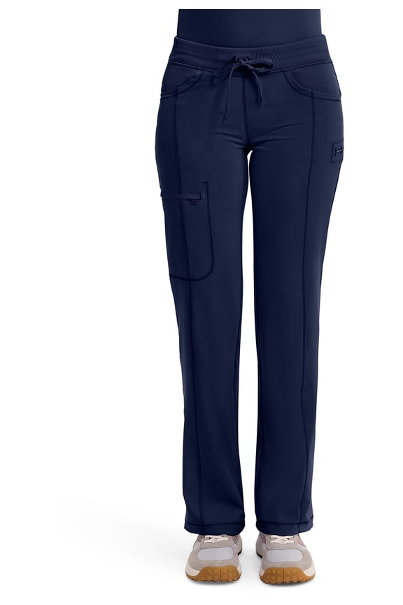 Infinity Cherokee Drawstring Pant for Women Straight Leg with 360 Stretch, Wrinkle-Resistant & 4 Pockets - 1123A
