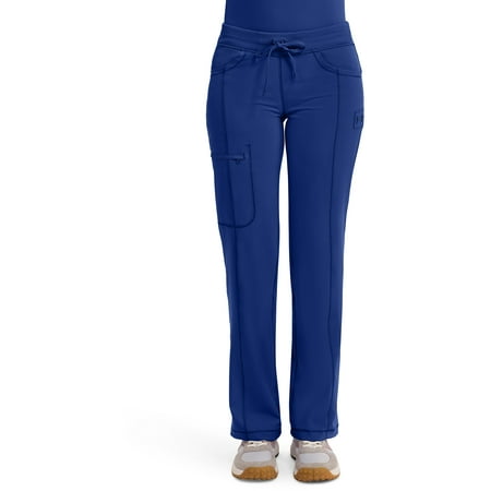 Infinity Cherokee Drawstring Pant for Women Straight Leg with 360 Stretch, Wrinkle-Resistant & 4 Pockets - 1123A