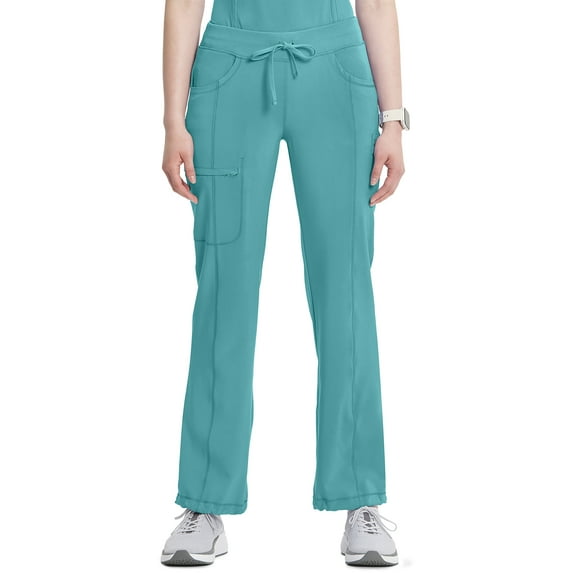 Infinity Cherokee Drawstring Pant for Women Straight Leg with 360 Stretch, Wrinkle-Resistant & 4 Pockets - 1123A
