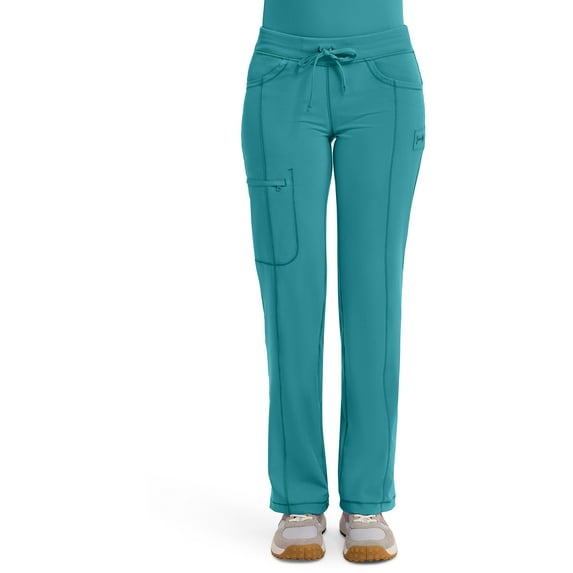 Infinity Cherokee Drawstring Pant for Women Straight Leg with 360 Stretch, Wrinkle-Resistant & 4 Pockets - 1123A