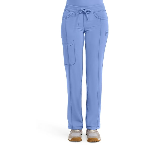 Infinity Cherokee Drawstring Pant for Women Straight Leg with 360 Stretch, Wrinkle-Resistant & 4 Pockets - 1123A