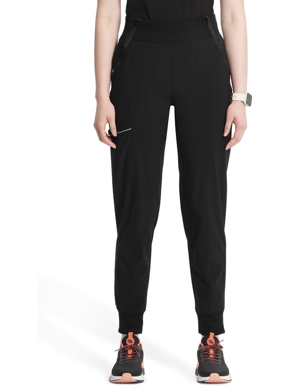 Infinity Cherokee Jogger Scrub Pants for Women Mid Rise Cargo Pocket with 4-Way Stretch Moisture Wicking Technology -CK110A