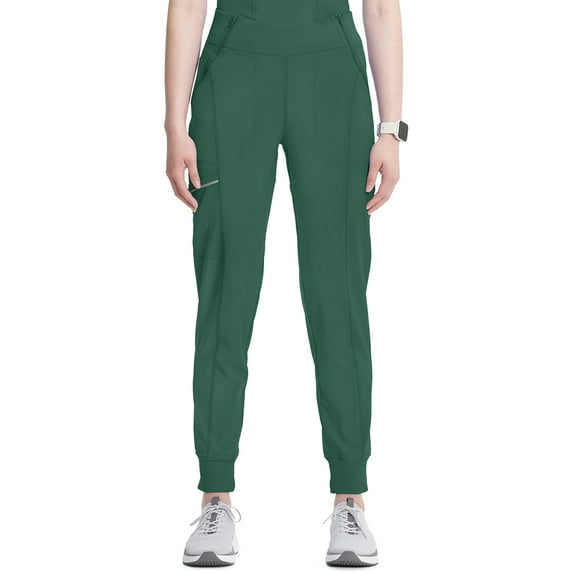 Infinity Cherokee Jogger Scrub Pants for Women Mid Rise Cargo Pocket with 4-Way Stretch Moisture Wicking Technology -CK110A
