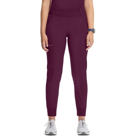 Infinity Cherokee Jogger Scrub Pants for Women Mid Rise Cargo Pocket with 4-Way Stretch Moisture Wicking Technology -CK110A