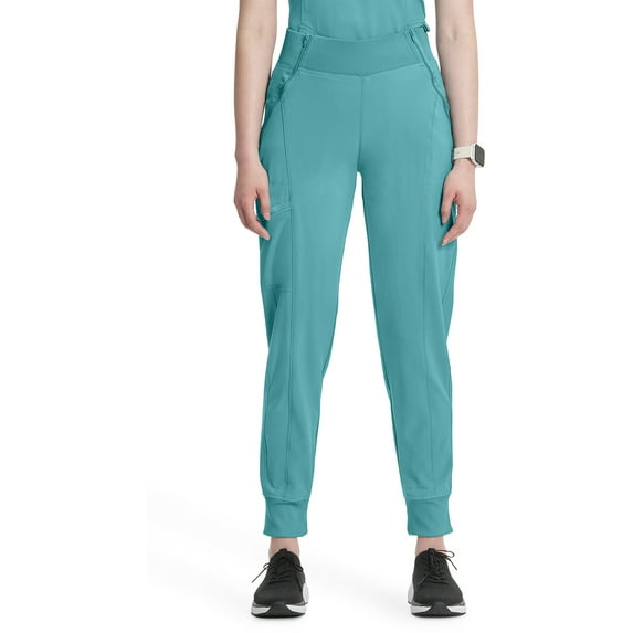 Infinity Cherokee Jogger Scrub Pants for Women Mid Rise Cargo Pocket with 4-Way Stretch Moisture Wicking Technology -CK110A