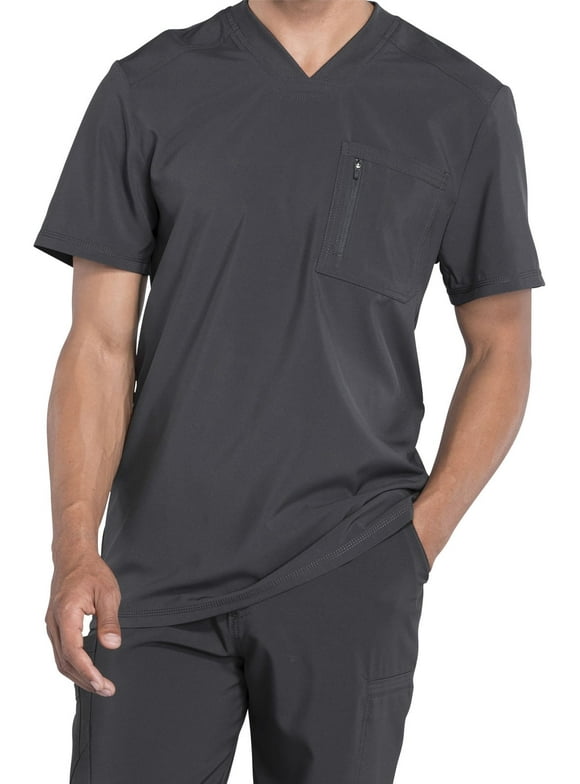 Infinity Cherokee Men Scrubs Top Tuckable V-Neck CK910A