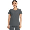 thumbnail image 1 of Infinity Cherokee Round Neck Nurse Scrub Tops for Women with 3 Pockets 360 Stretch & Wrinkle-Resistant 2624A, 1 of 9