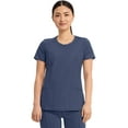 thumbnail image 1 of Infinity Cherokee Round Neck Nurse Scrub Tops for Women with 3 Pockets 360 Stretch & Wrinkle-Resistant 2624A, 1 of 9