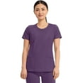 thumbnail image 1 of Infinity Cherokee Round Neck Nurse Scrub Tops for Women with 3 Pockets 360 Stretch & Wrinkle-Resistant 2624A, 1 of 9