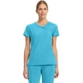 thumbnail image 1 of Infinity Cherokee Women Nurse Scrubs Top Mock Wrap with 2 Pockets - 2625A, 1 of 9