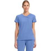 Infinity Cherokee Women Nurse Scrubs Top Mock Wrap with 2 Pockets - 2625A