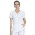 thumbnail image 1 of Infinity Cherokee Women Nurse Scrubs Top Zip Front V-Neck CK810A, 1 of 5