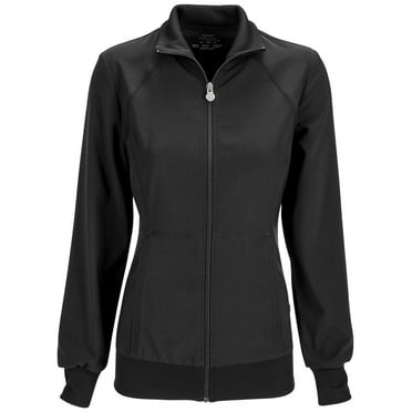 Infinity Cherokee Zip Front Scrub Jackets for Women, 4-Way Stretch Fabric, 2391A