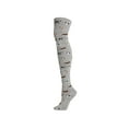 thumbnail image 1 of MeMoi Dog Walker Seamless Sweater Tights - Womens - Female, Large/X-Large, Medium Gray Heather, 1 of 4