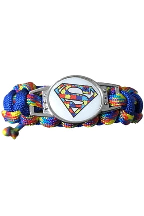 Autism Awareness Paracord Bracelet - Autism Jewelry, Adjustable Autism Bracelet- Hope Charm Bracelet- Puzzle Piece Bracelet- Perfect Gift