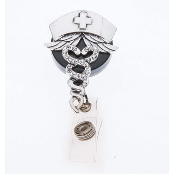 Infinity Collection It's a Beautiful Day to Save Lives - Nurse Badge Reel - Retractable ID Badge Holder - Nurse Badge - Badge Clip - Badge Reels - Pediatric - RN - Name Badge Holder