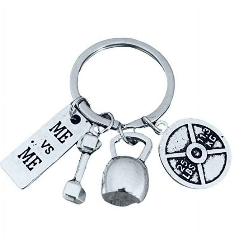 Infinity Collection Kettlebell Keychain, Workout Gifts, Fitness