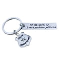 thumbnail image 1 of Infinity Collection Police Keychain, Be Safe, I Need You Here With Me, Gift for Police Officers, 1 of 6