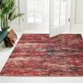 thumbnail image 1 of Infinity Collection Solid Shag Runner Rug by Rugs.com ‚Äì Smoke 2' 7" x 10' High-Pile Plush Shag Rug Perfect for Hallways, Living Rooms, Bedrooms and More, 1 of 6