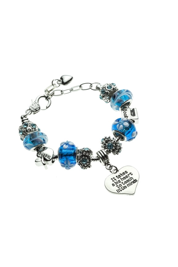 Teacher Bracelet, Teacher Jewelry, Teacher Gift - Teach Little Minds Bracelet - Show Your Teacher Appreciation, for Teachers